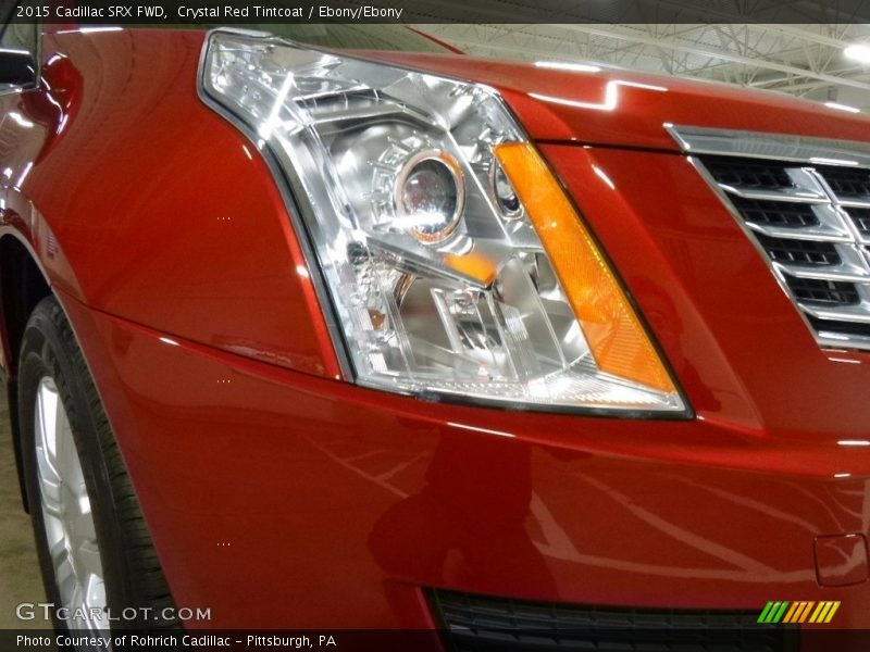 Crystal Red Tintcoat / Ebony/Ebony 2015 Cadillac SRX FWD