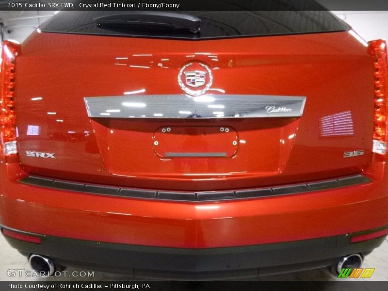 Crystal Red Tintcoat / Ebony/Ebony 2015 Cadillac SRX FWD