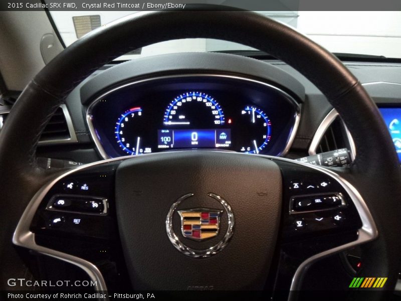 Crystal Red Tintcoat / Ebony/Ebony 2015 Cadillac SRX FWD