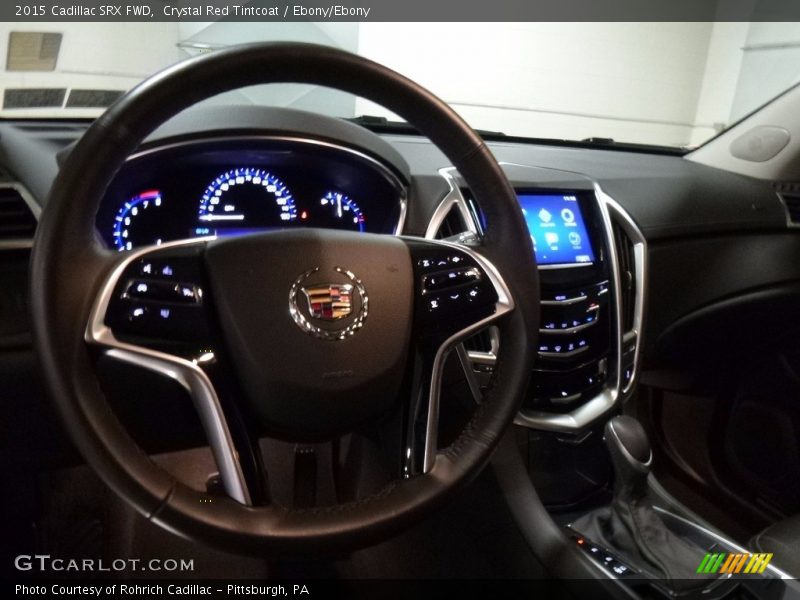 Crystal Red Tintcoat / Ebony/Ebony 2015 Cadillac SRX FWD