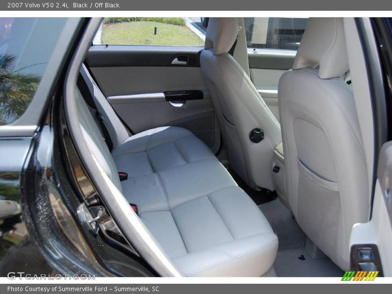 Black / Off Black 2007 Volvo V50 2.4i