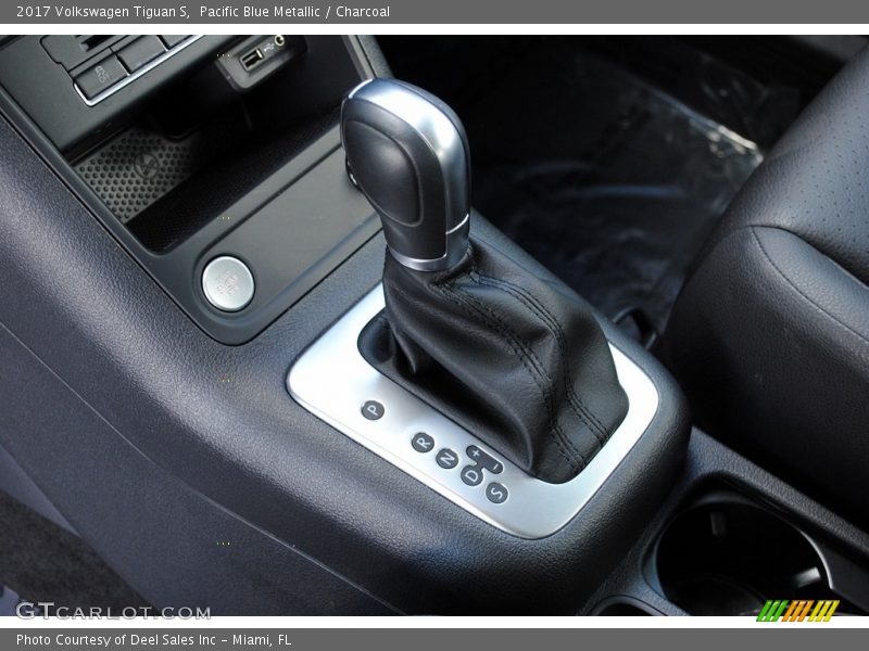 Pacific Blue Metallic / Charcoal 2017 Volkswagen Tiguan S