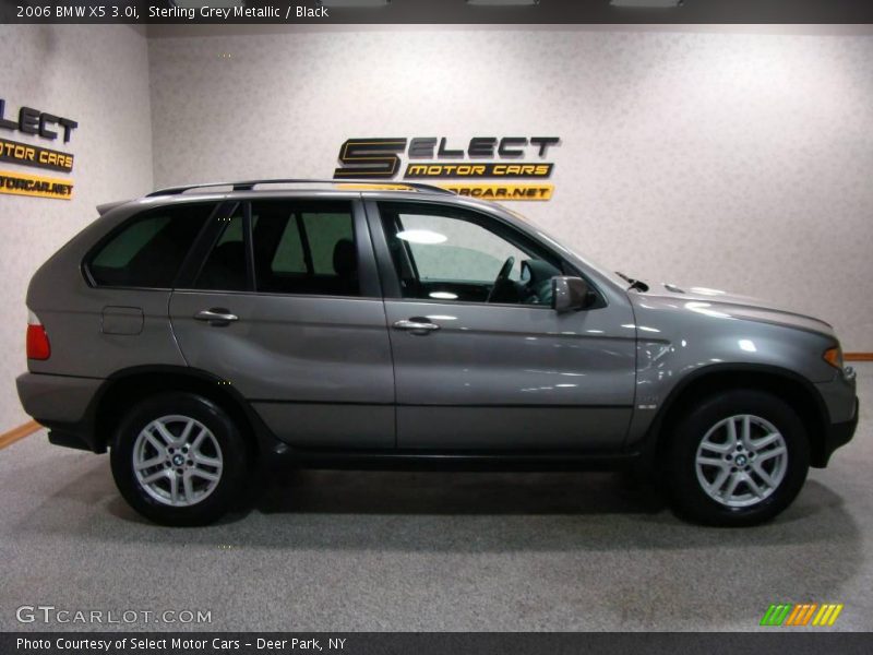 Sterling Grey Metallic / Black 2006 BMW X5 3.0i