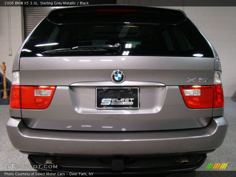 Sterling Grey Metallic / Black 2006 BMW X5 3.0i