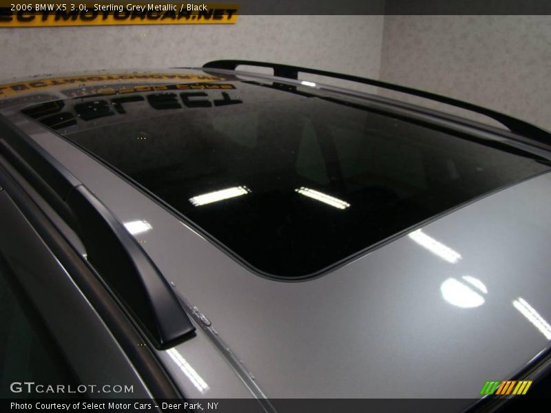 Sterling Grey Metallic / Black 2006 BMW X5 3.0i