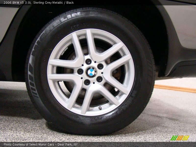 Sterling Grey Metallic / Black 2006 BMW X5 3.0i