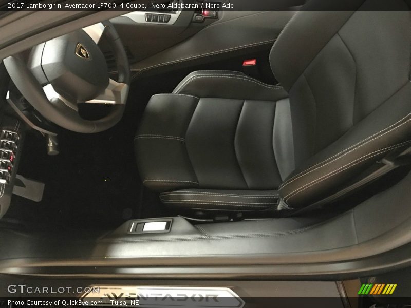 Front Seat of 2017 Aventador LP700-4 Coupe