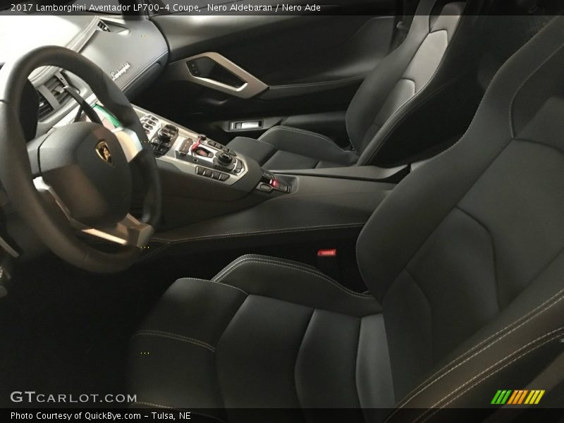 Front Seat of 2017 Aventador LP700-4 Coupe