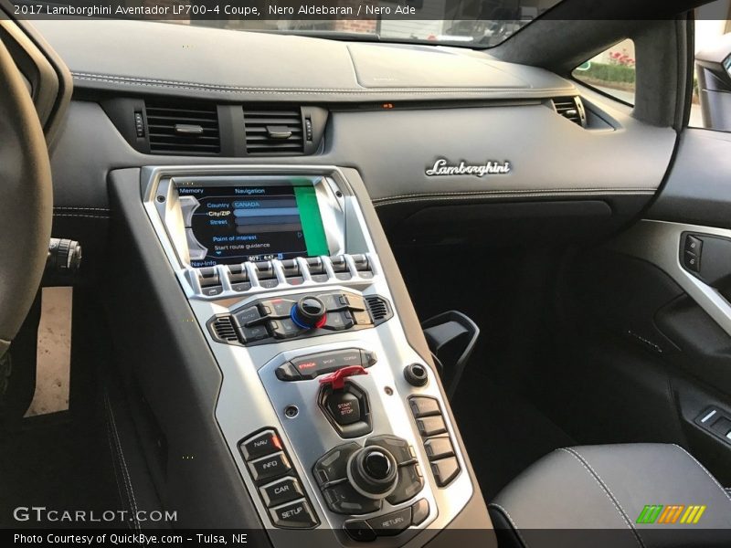 Controls of 2017 Aventador LP700-4 Coupe