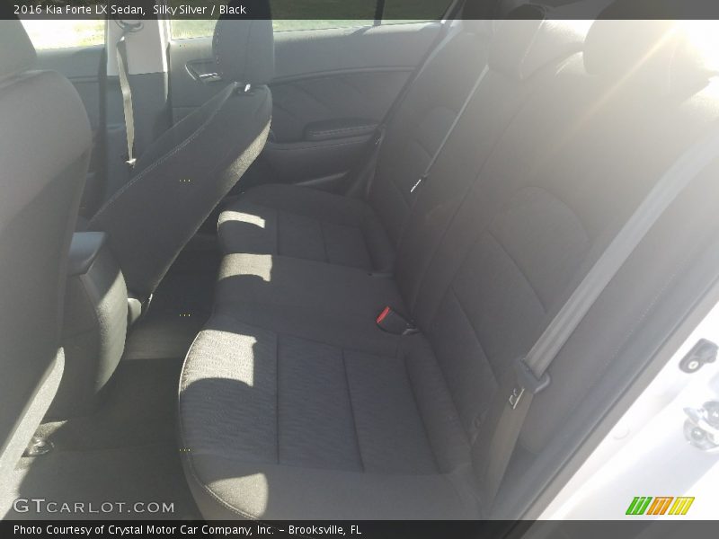 Silky Silver / Black 2016 Kia Forte LX Sedan