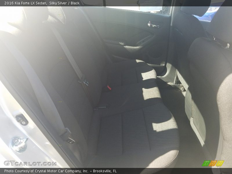 Silky Silver / Black 2016 Kia Forte LX Sedan