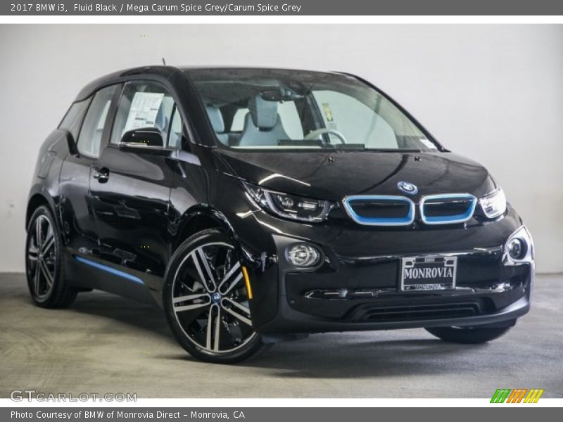 Fluid Black / Mega Carum Spice Grey/Carum Spice Grey 2017 BMW i3