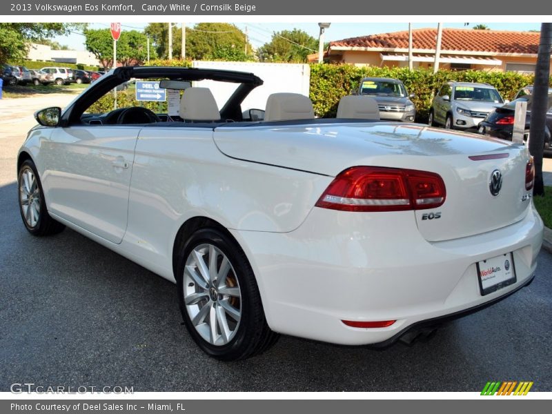 Candy White / Cornsilk Beige 2013 Volkswagen Eos Komfort