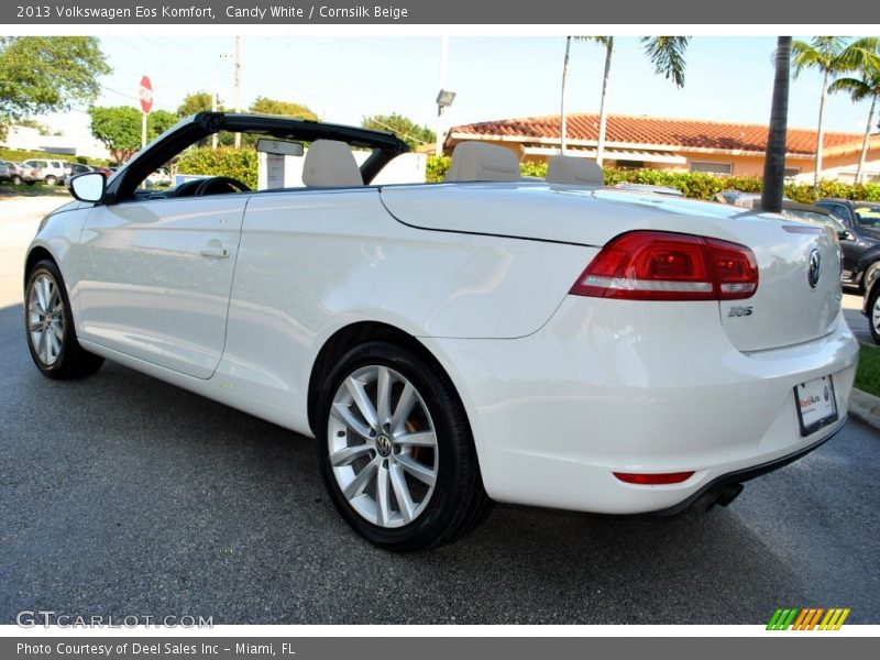 Candy White / Cornsilk Beige 2013 Volkswagen Eos Komfort