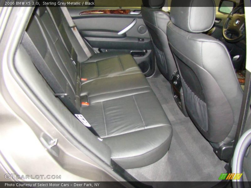 Sterling Grey Metallic / Black 2006 BMW X5 3.0i