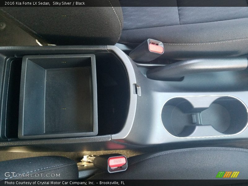 Silky Silver / Black 2016 Kia Forte LX Sedan