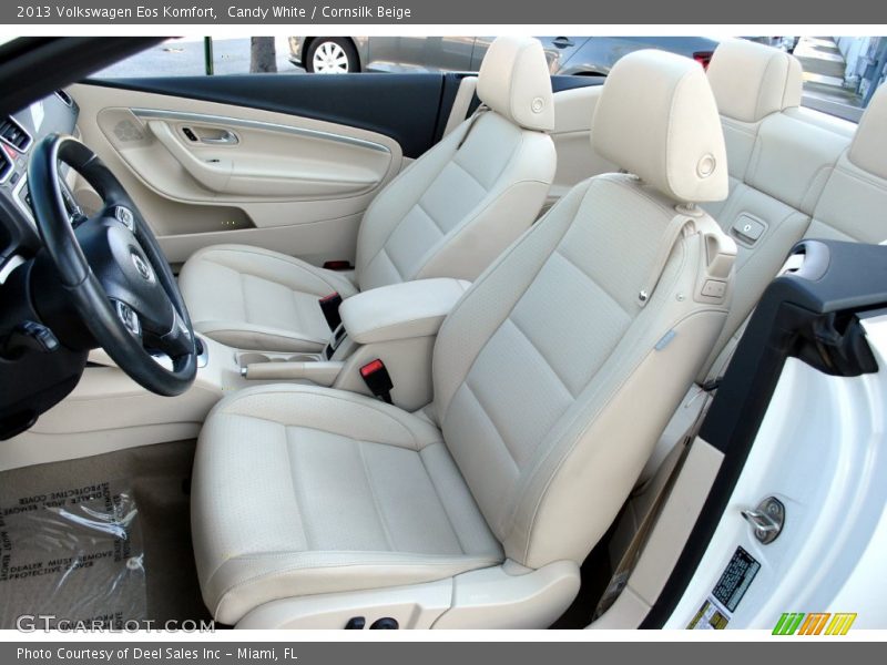 Candy White / Cornsilk Beige 2013 Volkswagen Eos Komfort