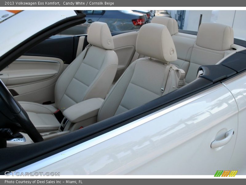 Candy White / Cornsilk Beige 2013 Volkswagen Eos Komfort
