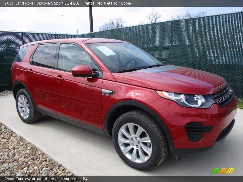Firenze Red Metallic / Ebony 2016 Land Rover Discovery Sport SE 4WD