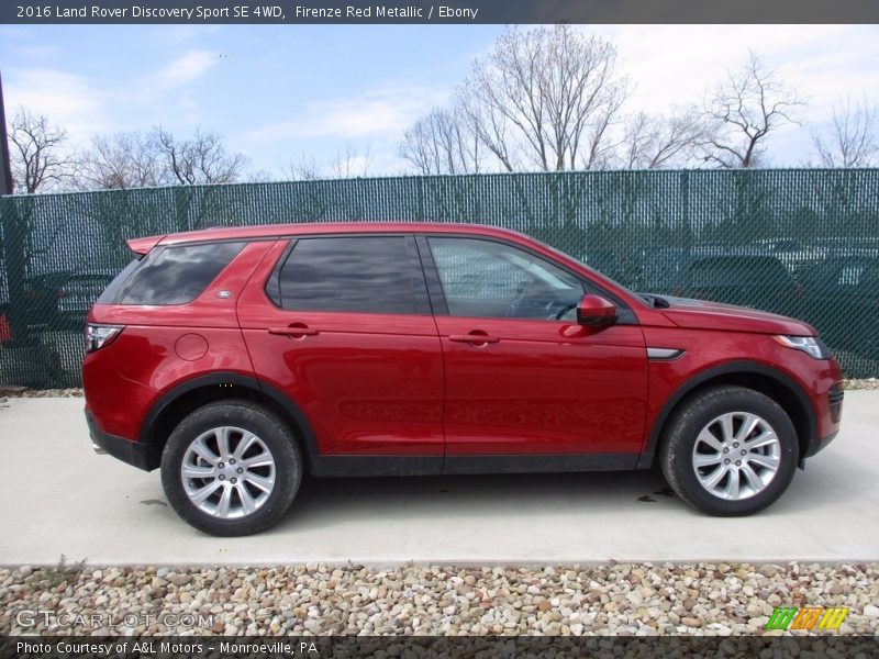 Firenze Red Metallic / Ebony 2016 Land Rover Discovery Sport SE 4WD