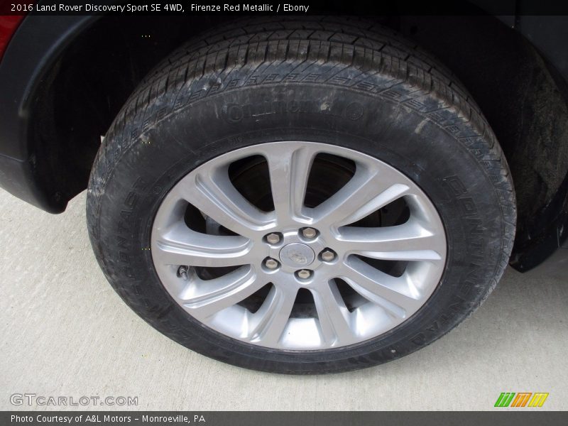 Firenze Red Metallic / Ebony 2016 Land Rover Discovery Sport SE 4WD