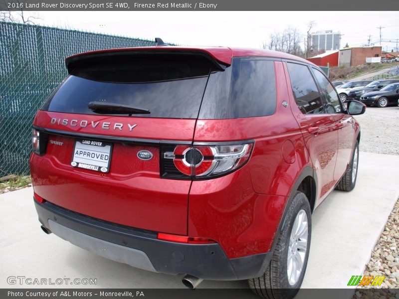 Firenze Red Metallic / Ebony 2016 Land Rover Discovery Sport SE 4WD