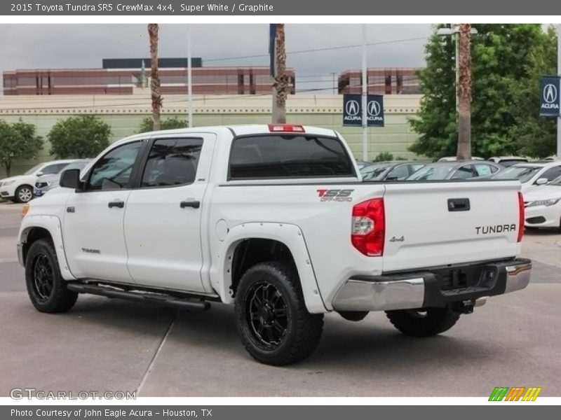 Super White / Graphite 2015 Toyota Tundra SR5 CrewMax 4x4