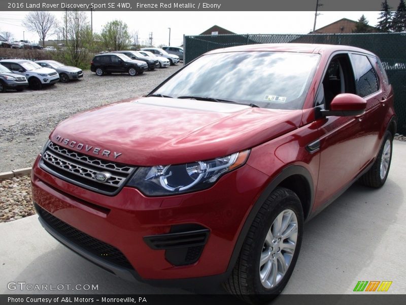 Firenze Red Metallic / Ebony 2016 Land Rover Discovery Sport SE 4WD