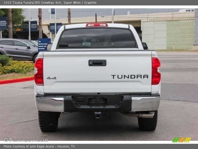 Super White / Graphite 2015 Toyota Tundra SR5 CrewMax 4x4