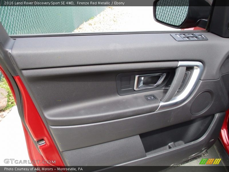 Firenze Red Metallic / Ebony 2016 Land Rover Discovery Sport SE 4WD