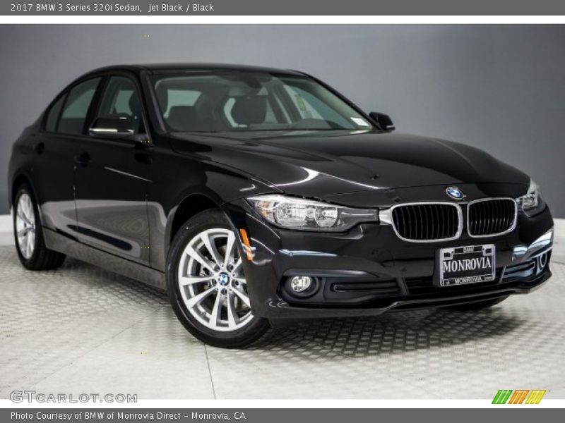 Jet Black / Black 2017 BMW 3 Series 320i Sedan