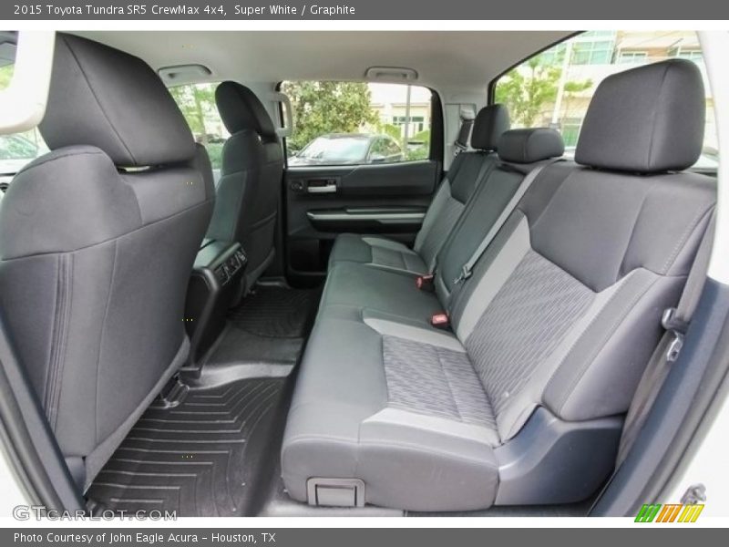 Super White / Graphite 2015 Toyota Tundra SR5 CrewMax 4x4