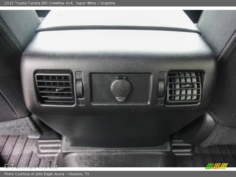 Super White / Graphite 2015 Toyota Tundra SR5 CrewMax 4x4