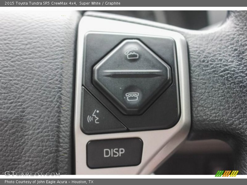 Super White / Graphite 2015 Toyota Tundra SR5 CrewMax 4x4