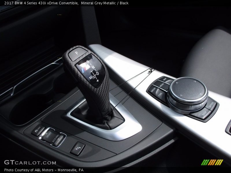 Mineral Grey Metallic / Black 2017 BMW 4 Series 430i xDrive Convertible
