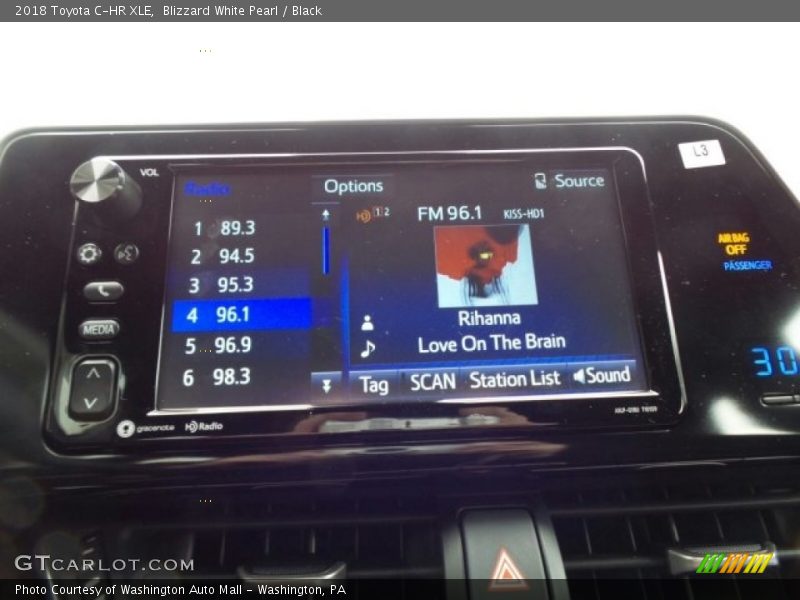 Audio System of 2018 C-HR XLE