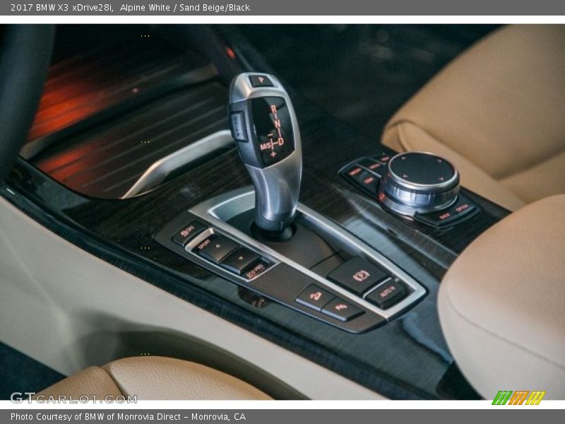 Alpine White / Sand Beige/Black 2017 BMW X3 xDrive28i