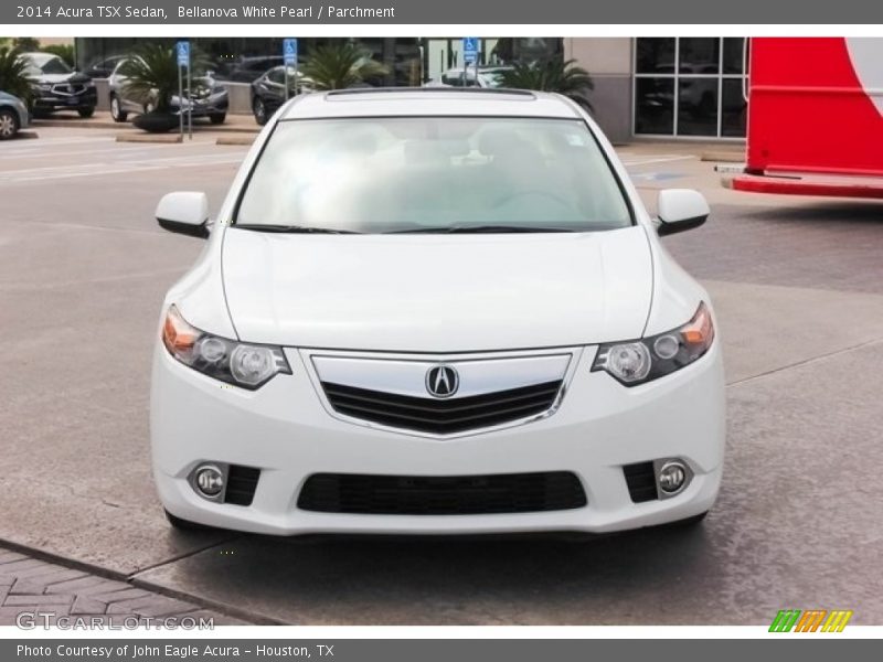 Bellanova White Pearl / Parchment 2014 Acura TSX Sedan
