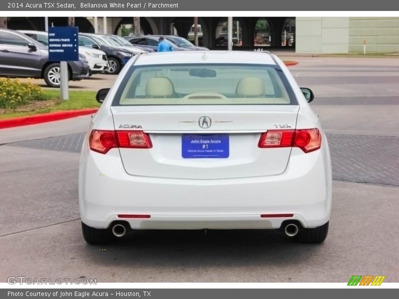 Bellanova White Pearl / Parchment 2014 Acura TSX Sedan