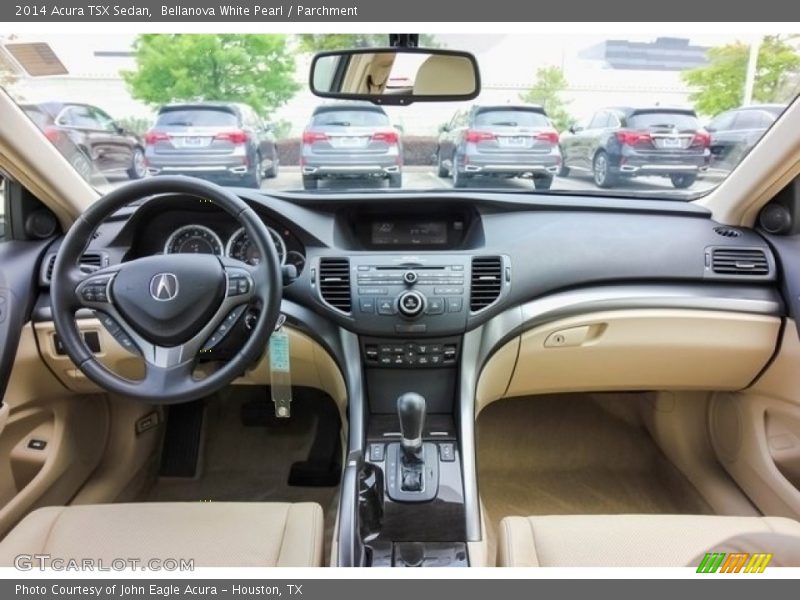 Bellanova White Pearl / Parchment 2014 Acura TSX Sedan