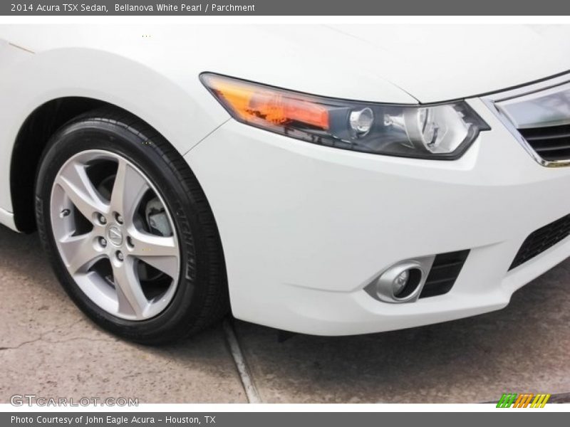 Bellanova White Pearl / Parchment 2014 Acura TSX Sedan