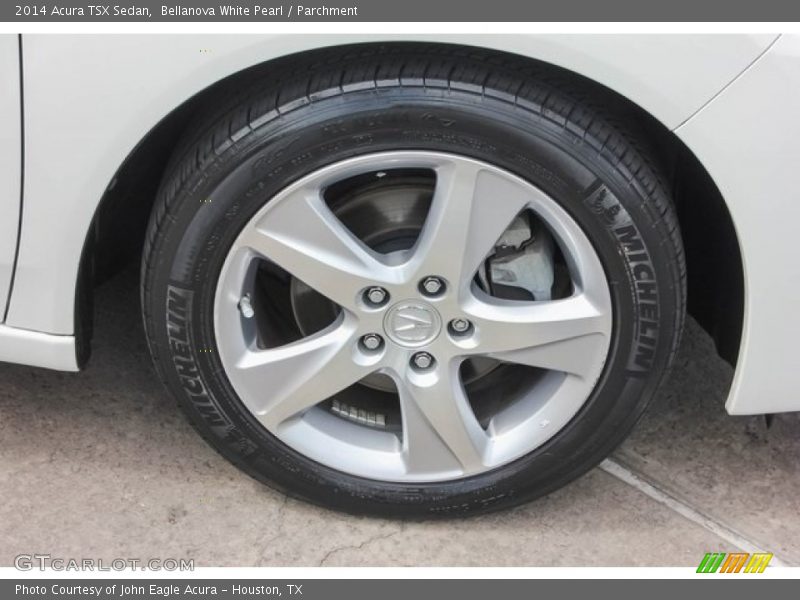 Bellanova White Pearl / Parchment 2014 Acura TSX Sedan
