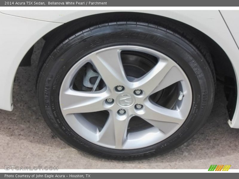 Bellanova White Pearl / Parchment 2014 Acura TSX Sedan