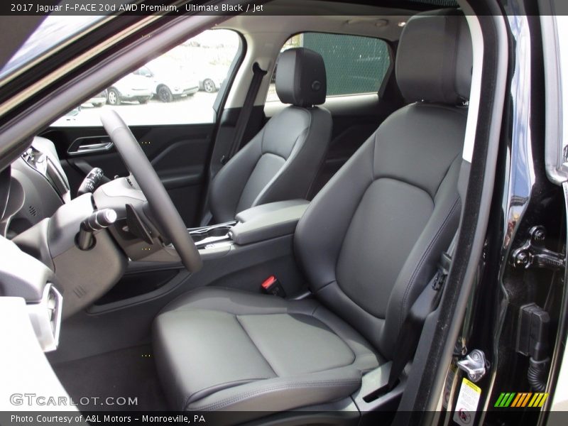 Ultimate Black / Jet 2017 Jaguar F-PACE 20d AWD Premium