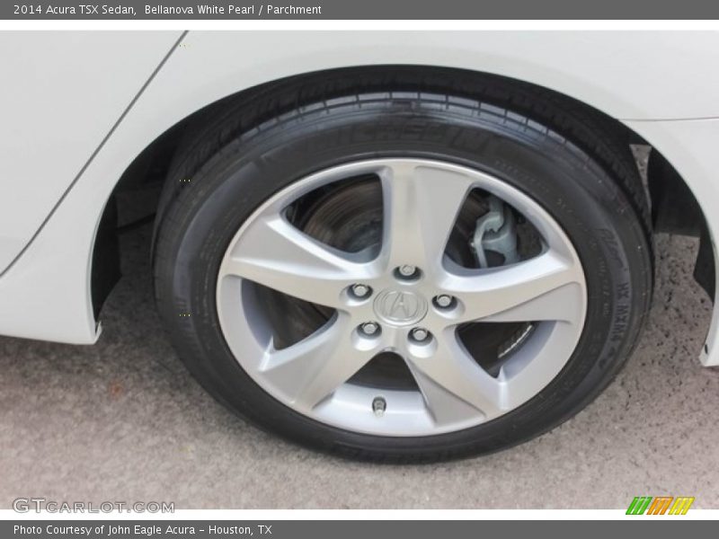 Bellanova White Pearl / Parchment 2014 Acura TSX Sedan