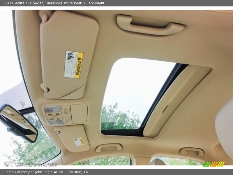 Bellanova White Pearl / Parchment 2014 Acura TSX Sedan