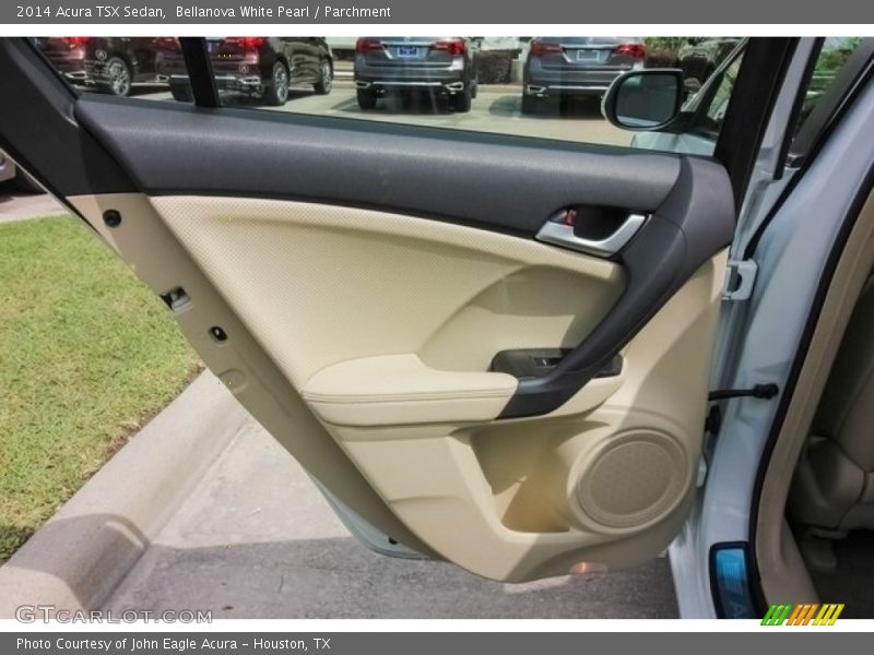 Bellanova White Pearl / Parchment 2014 Acura TSX Sedan