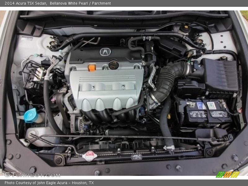 Bellanova White Pearl / Parchment 2014 Acura TSX Sedan