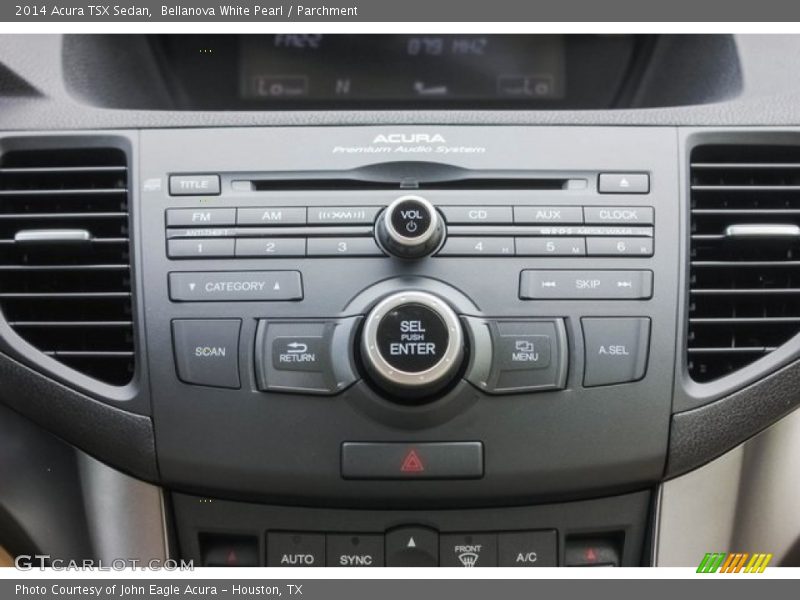 Bellanova White Pearl / Parchment 2014 Acura TSX Sedan