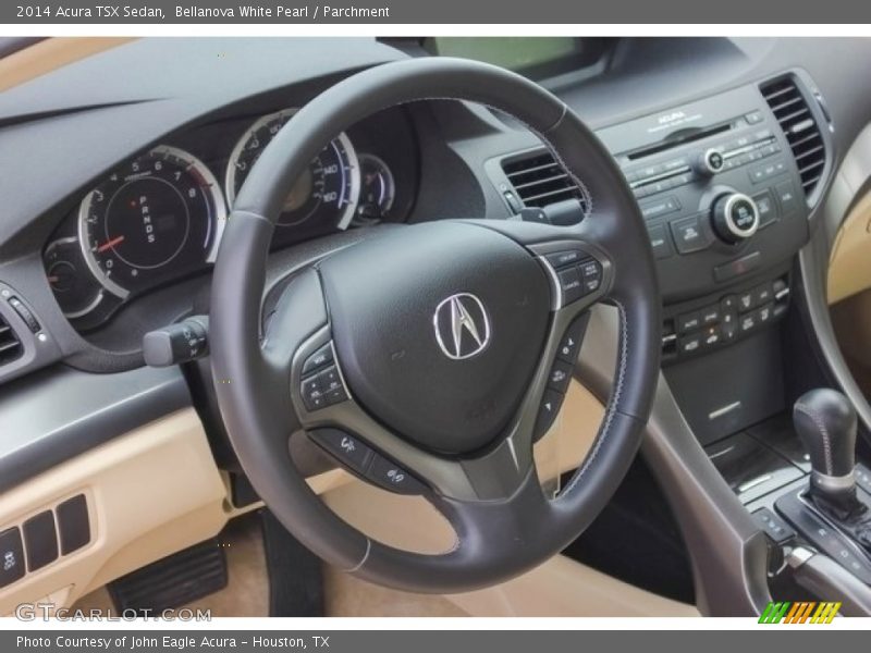 Bellanova White Pearl / Parchment 2014 Acura TSX Sedan